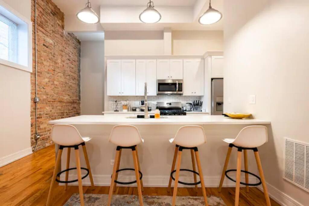 Luxurious Downtown 3 Bed 2 Bth Apartment Chicago Exterior foto
